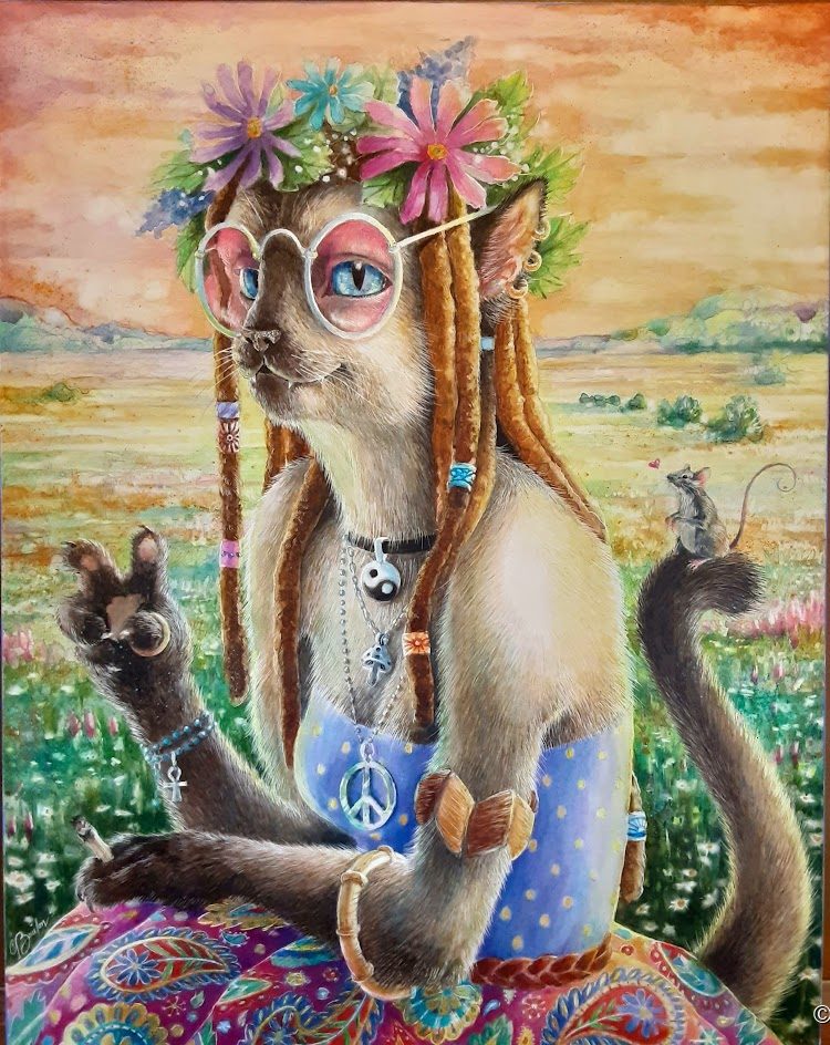 Peinture originale de Anne Bouillon